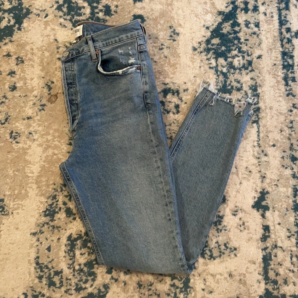 AGOLDE NICO HIGH RISE SLIM - Picture 1 of 6